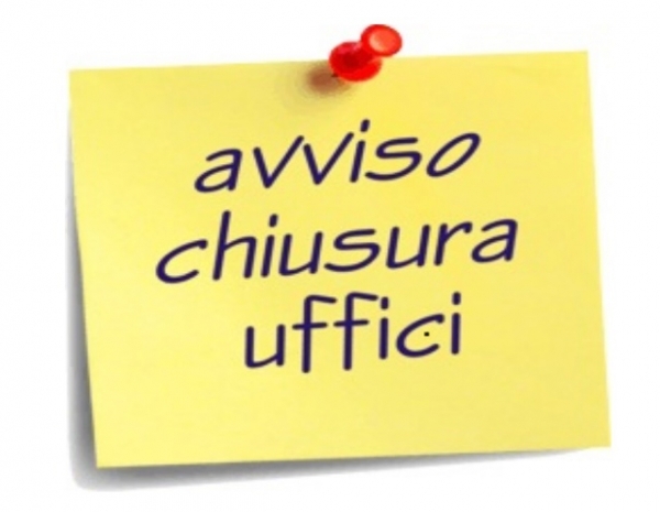 Avviso Chiusura Uffici