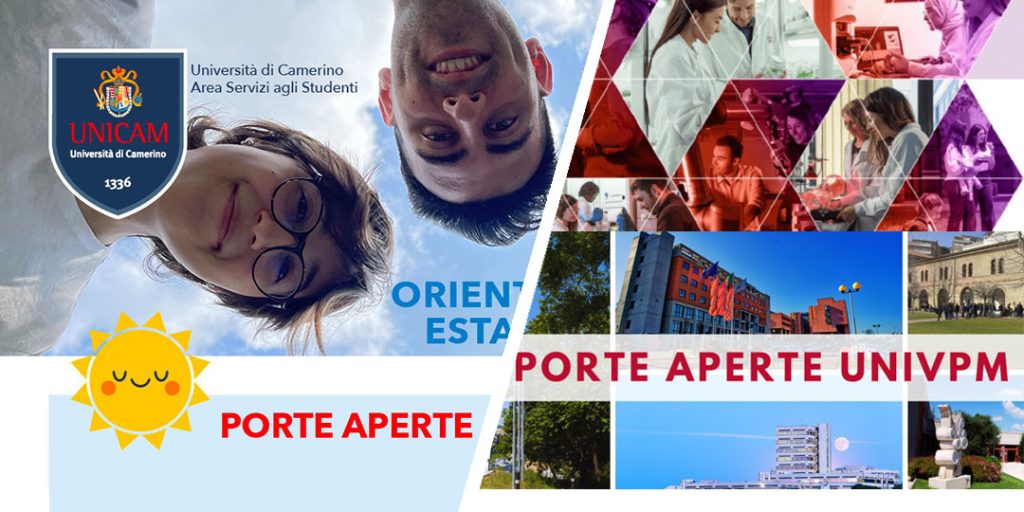 Porte Aperte in Unicam e Univpm