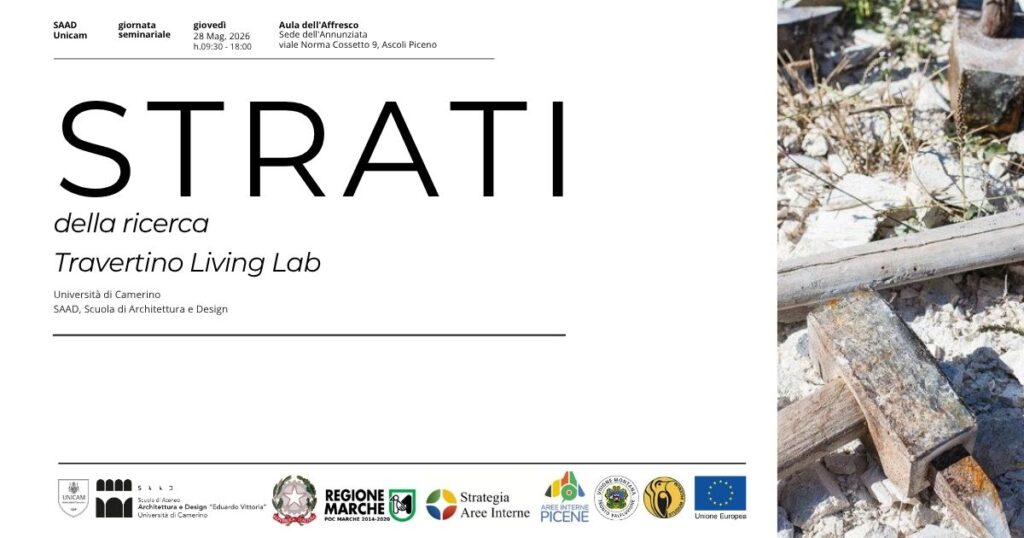 Giornata seminariale organizzata all’interno della ricerca Travertino Living Lab
